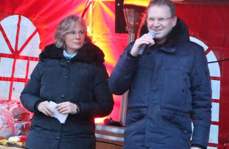 Weihnachtsmann macht in Langwedel Überstunden