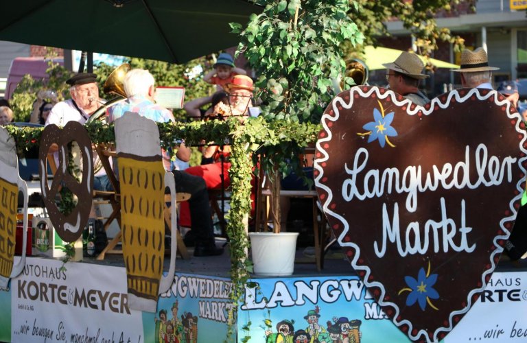 Langwedeler Markt: Kann losgehen