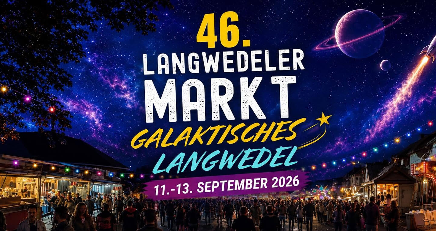 Langwedeler Markt vom 11.09. - 13.09.2026 / Foto KI generiert